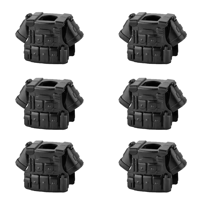 Heavy Equipment Armor - 6PCS/LOT Building Block Equipment Armor Accessories