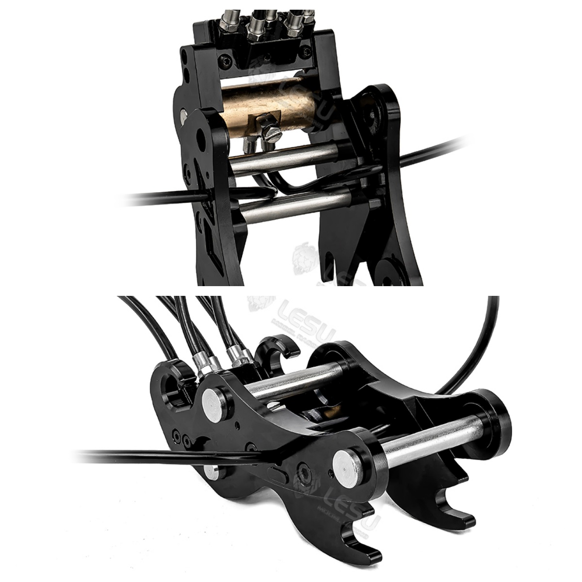 Heavy Equipment Construction - Metal Hydraulic Quick Release Coupler for