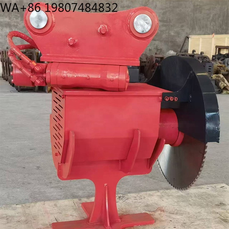Electric Concrete Cutter - Excavator Mounted Diamond Hydraulic Saw High