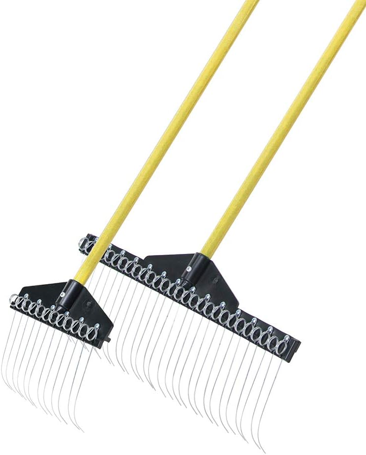 Heavy Equipment Landscaping - Golf Garden Landscape Rake Set, Heavy