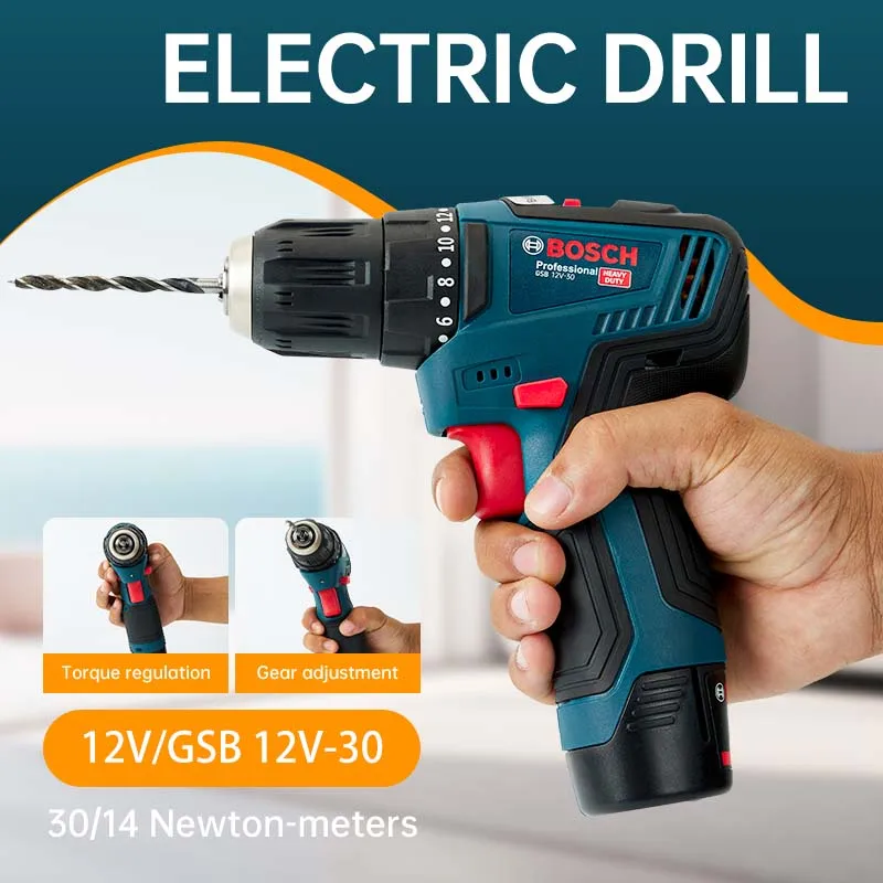 Heavy Equipment Battery - Bosch GSB-12-V30 Electric Drill battery Professional