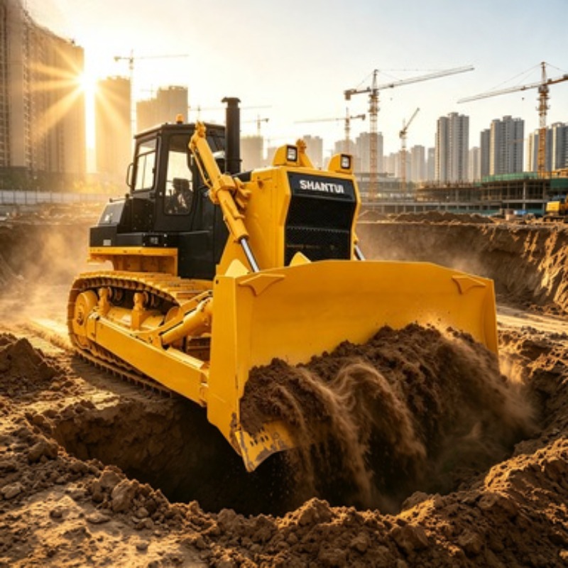 Heavy Equipment In Mining - SD22 Crawler Dozer Bulldozer Machine Earthmoving