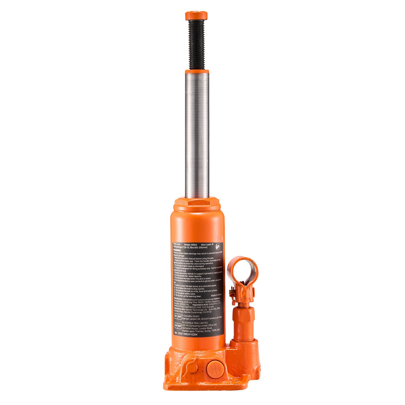 Hydraulic Bottle Jack, 4 Ton ( - Welding Heavy Equipment review and price