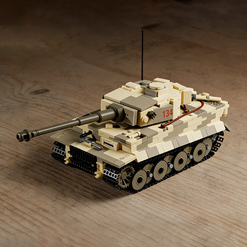 Heavy Military Tank Model MOC  - Heavy Equipment Battery review and price