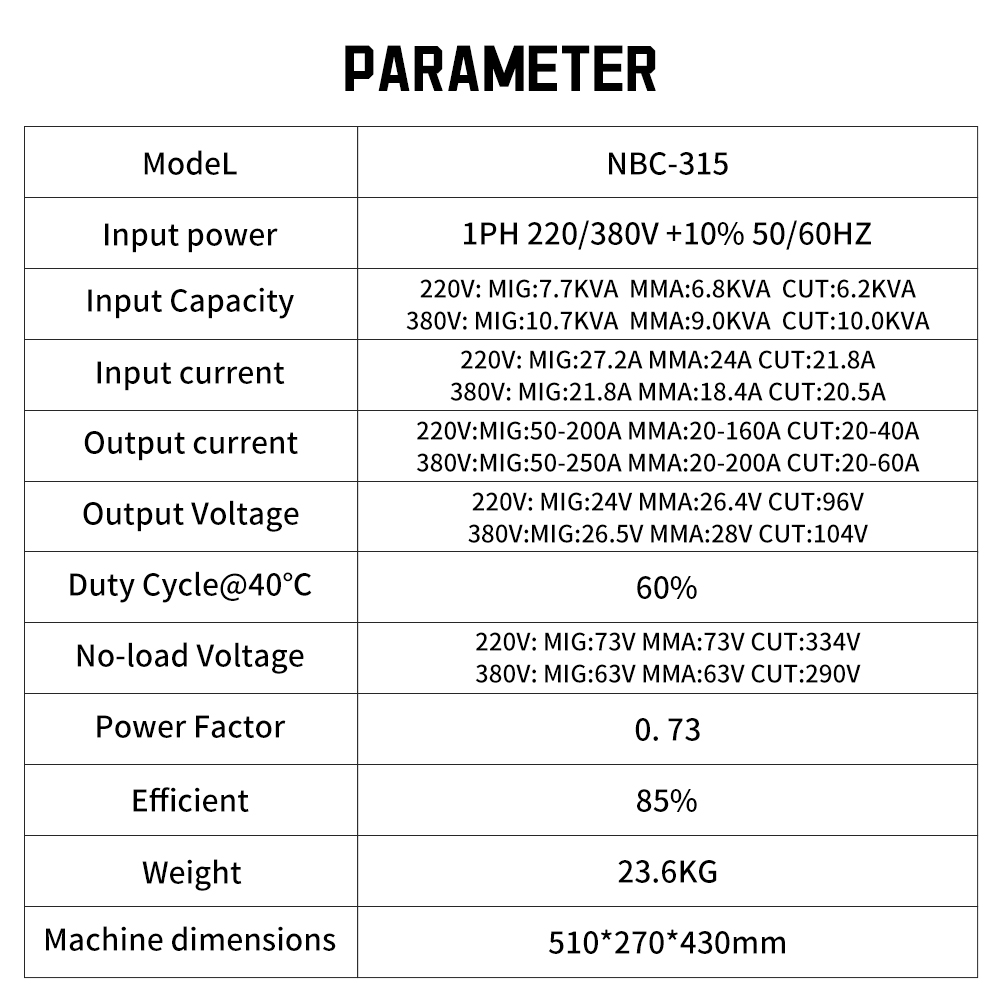 220/380V Heavy Duty Welder CO2 - Welding Heavy Equipment review and price