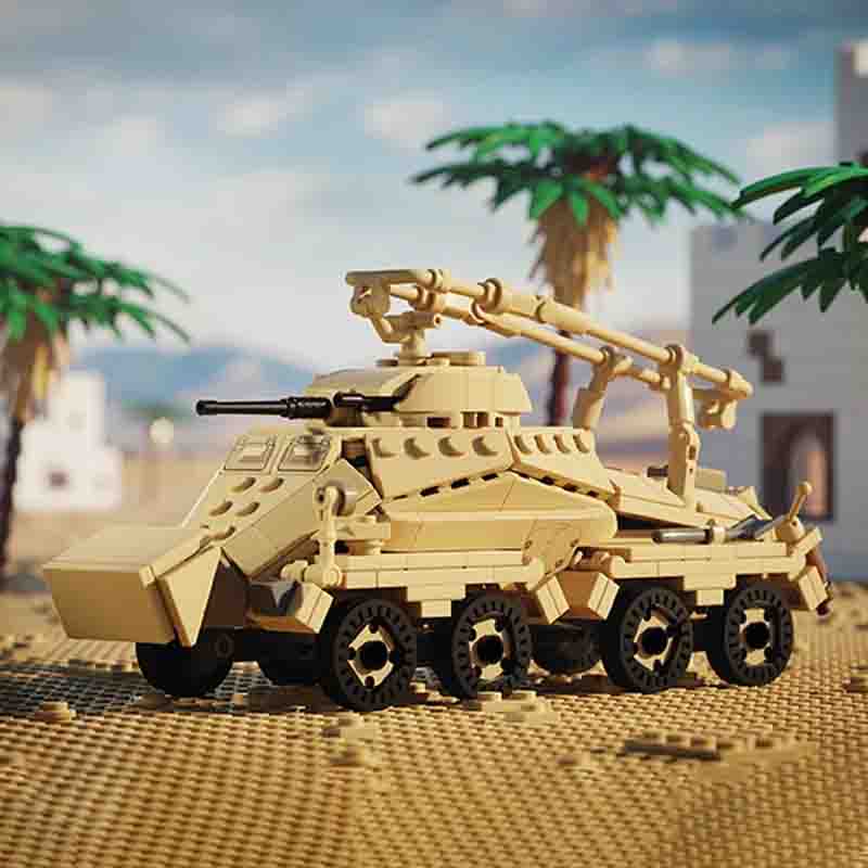 Heavy Armored Car Model MOC Bu - Heavy Equipment Armor review and price