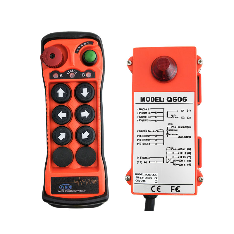 New Q606 Double speed 6 button - Heavy Equipment Crane review and price