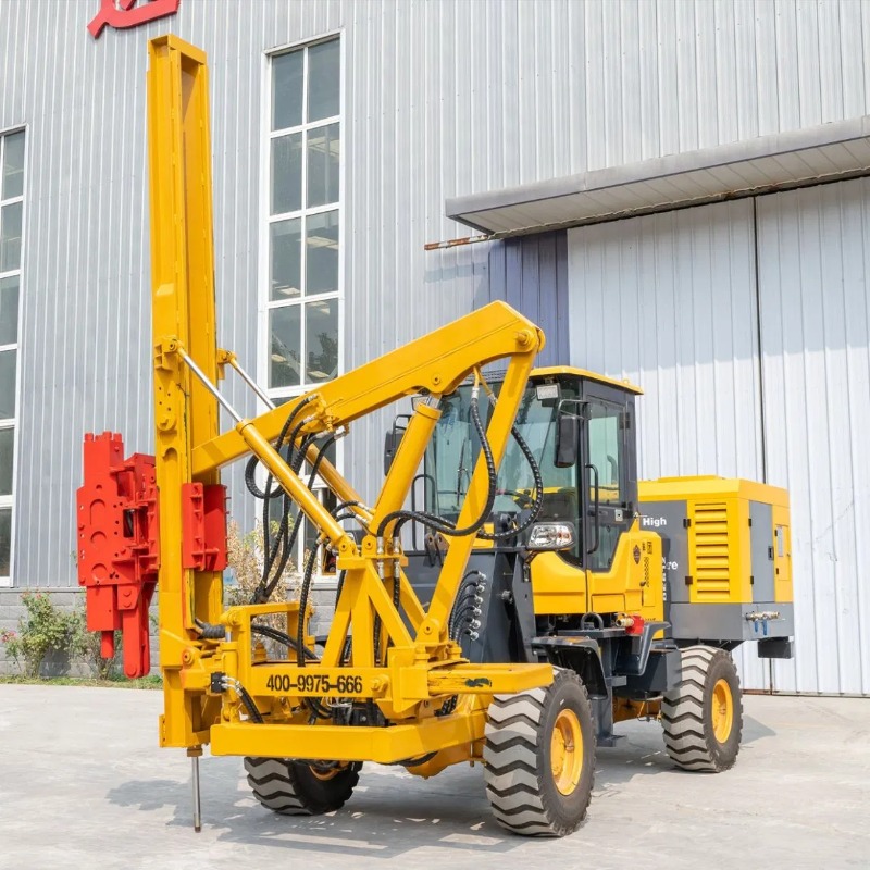 Heavy Duty Hydraulic Screw Pil - Heavy Equipment Construction review and price