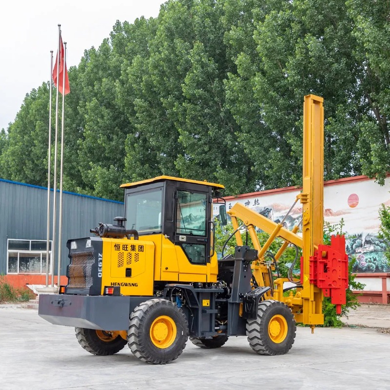 Heavy Duty Hydraulic Screw Pil - Heavy Equipment Construction review and price