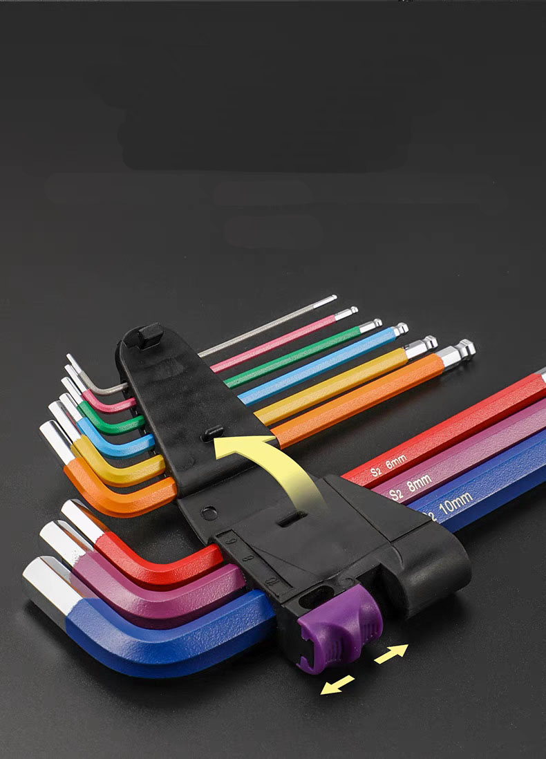 Industrial Ball End Hex Key Se - Heavy Equipment Key Set review and price