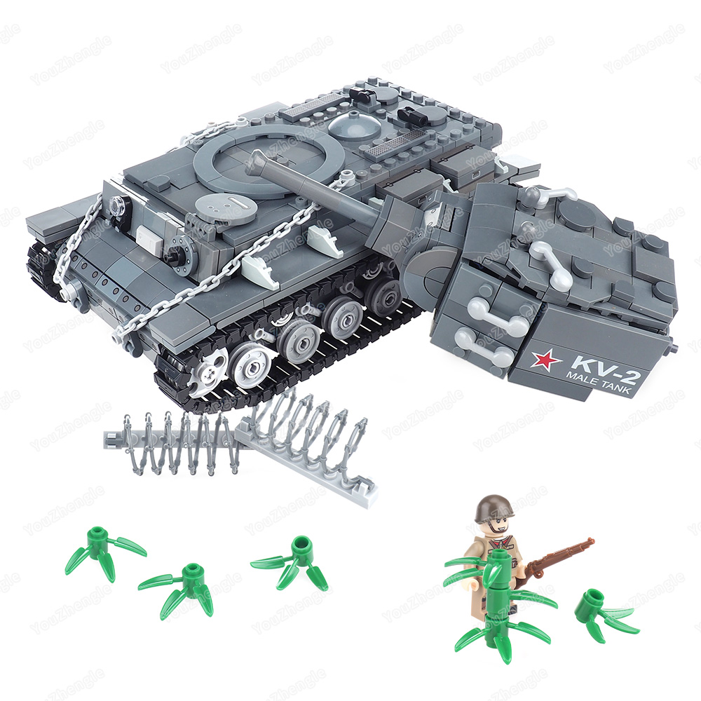 WW2 KV-2 Heavy tank Building B - Heavy Equipment Armor review and price