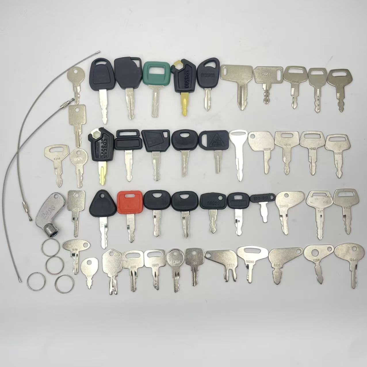 48PCS Heavy Equipment Keys Set - Heavy Equipment Key Set review and price