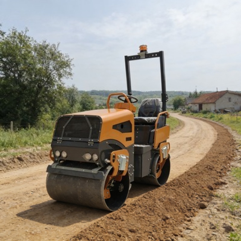 Compactor Road Roller Vibrator - Heavy Equipment Construction review and price