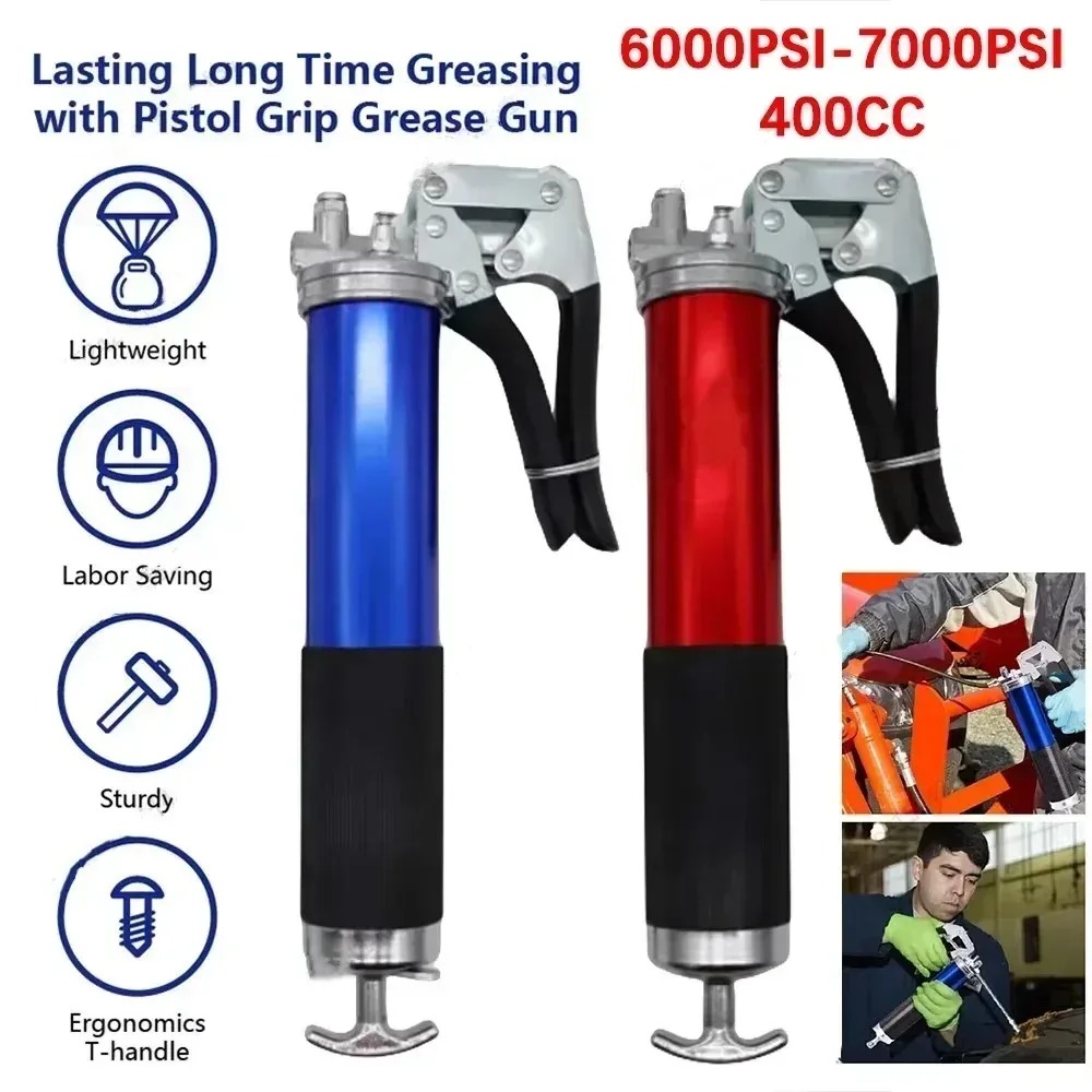 Manual Pistol Grip 7000PSI Hea - Grease For Heavy Equipment review and price