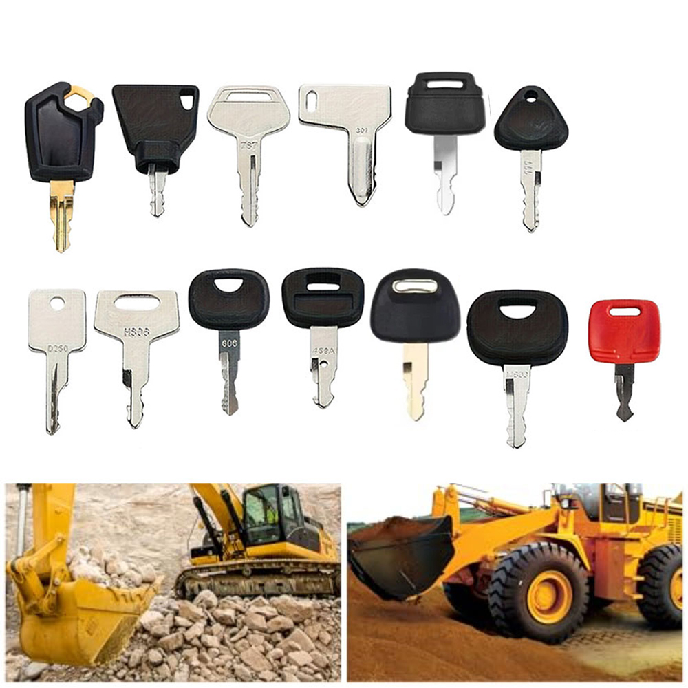 13PCS Construction Machinery I - Heavy Equipment Key Set review and price