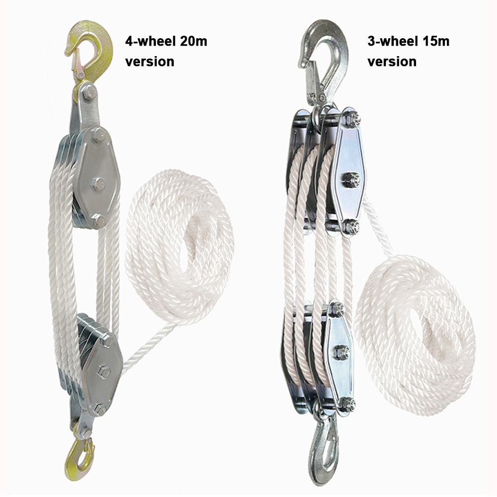 270° Rotatable Rope Pulley Blo - Heavy Equipment Crane review and price