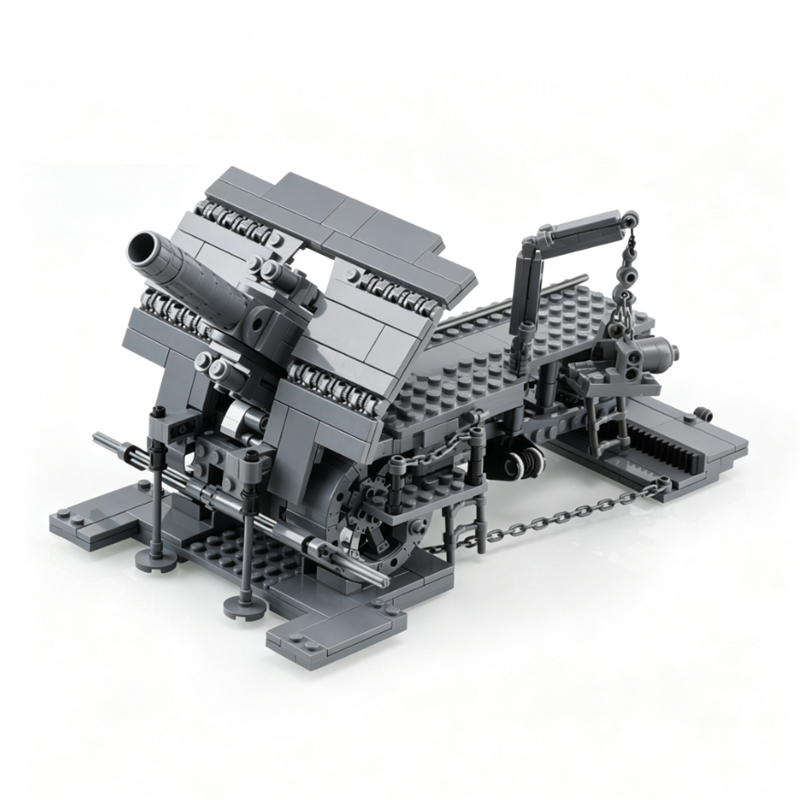 Heavy Siege Mortar Model MOC B - Heavy Equipment Battery review and price