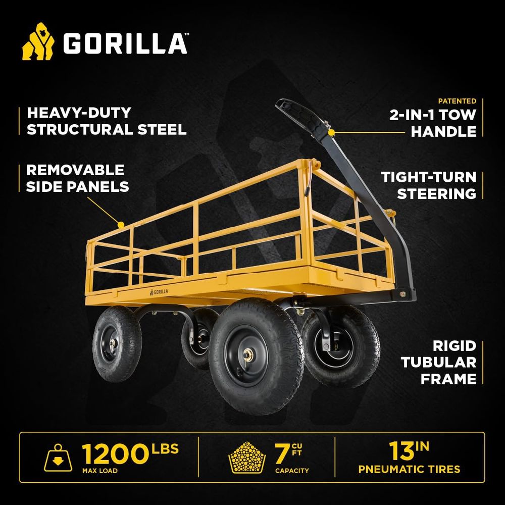 Heavy Duty, All Terrain Garden - Heavy Equipment Yard review and price