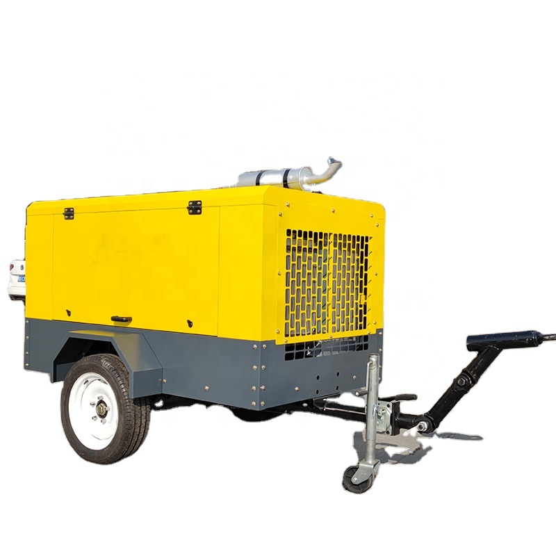 Portable Screw Air Compressor  - Heavy Equipment In Mining review and price