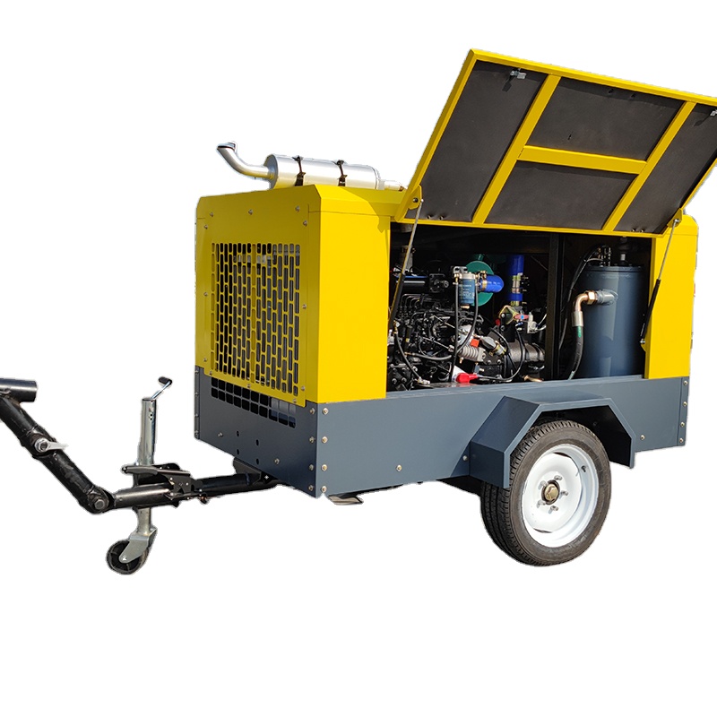 Portable Screw Air Compressor  - Heavy Equipment In Mining review and price