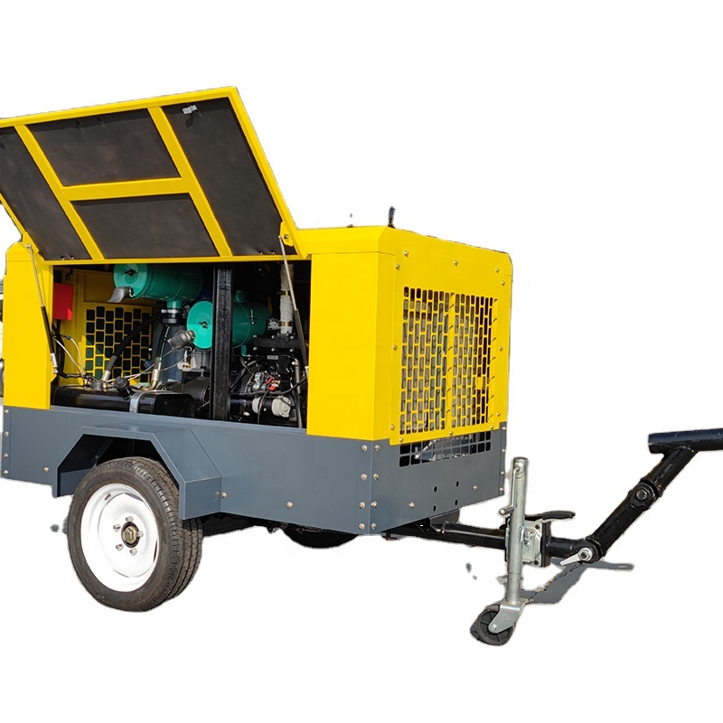 Portable Screw Air Compressor  - Heavy Equipment In Mining review and price