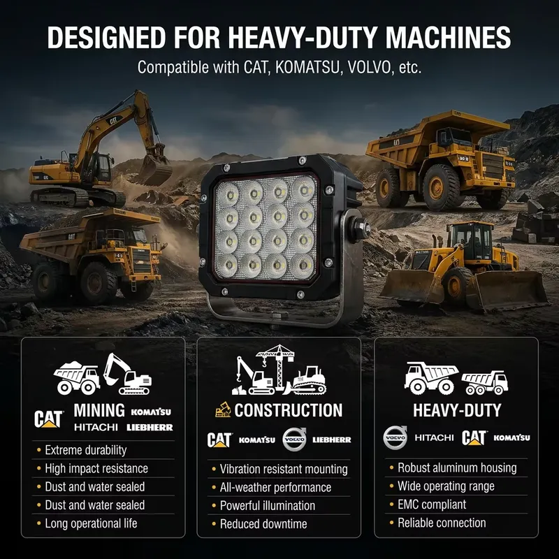 High Lumen Vibration Flood Lig - Heavy Equipment In Mining review and price
