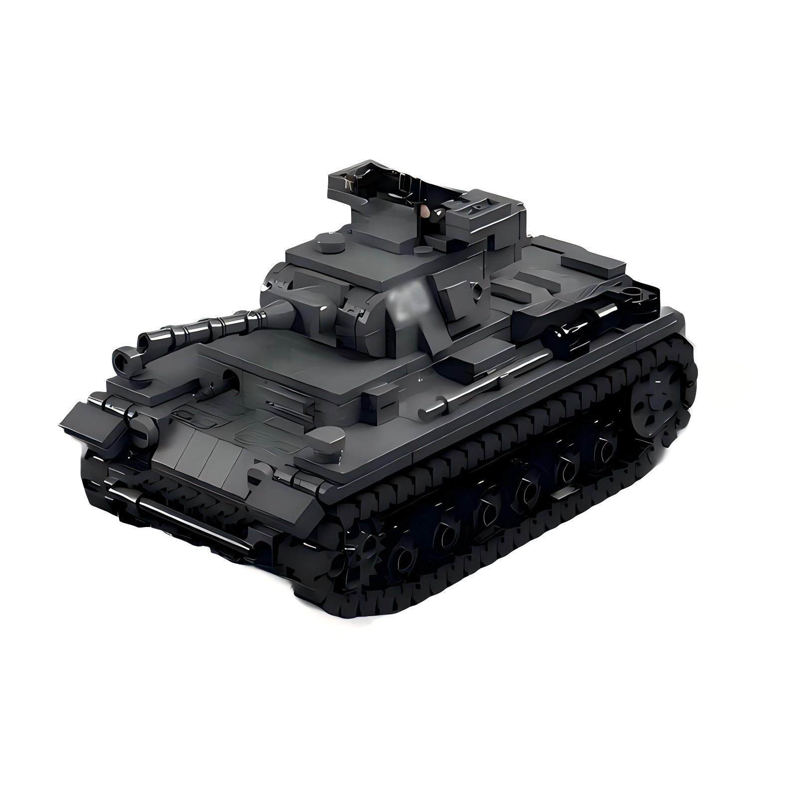 MOC WW2 F-type Heavy Tank War  - Heavy Equipment Battery review and price