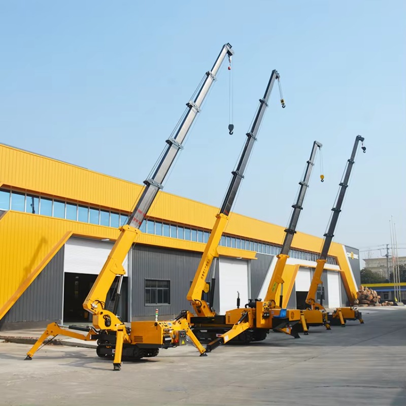 8T Hydraulic Spider Crane Heav - Heavy Equipment Crane review and price