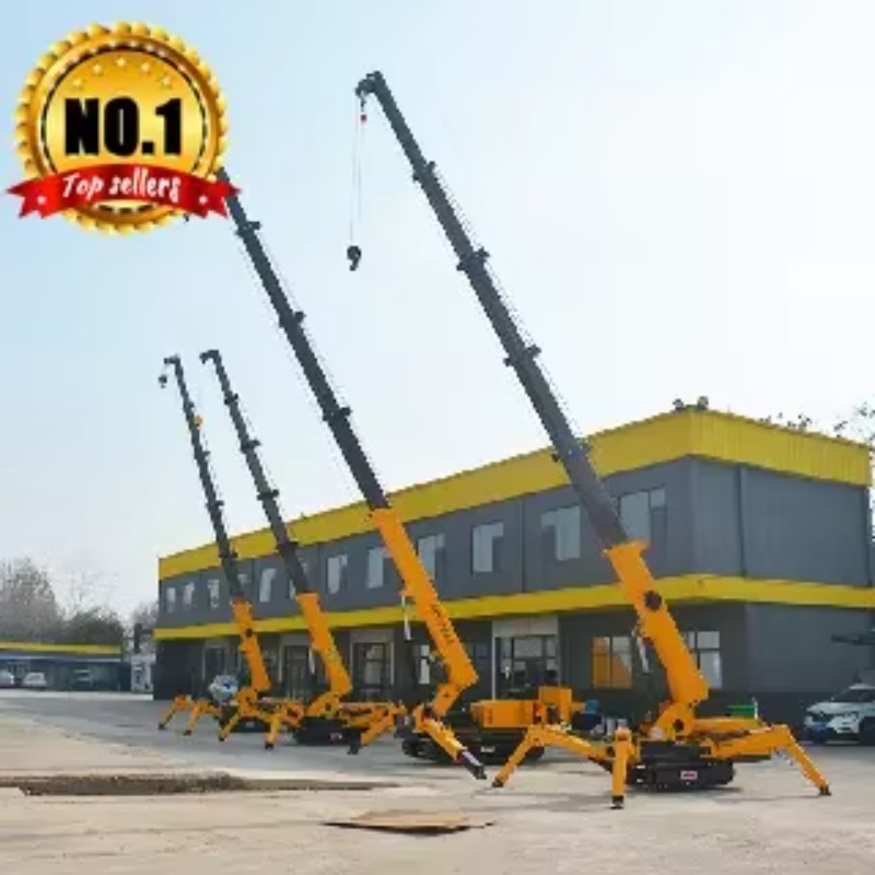 8T Hydraulic Spider Crane Heav - Heavy Equipment Crane review and price