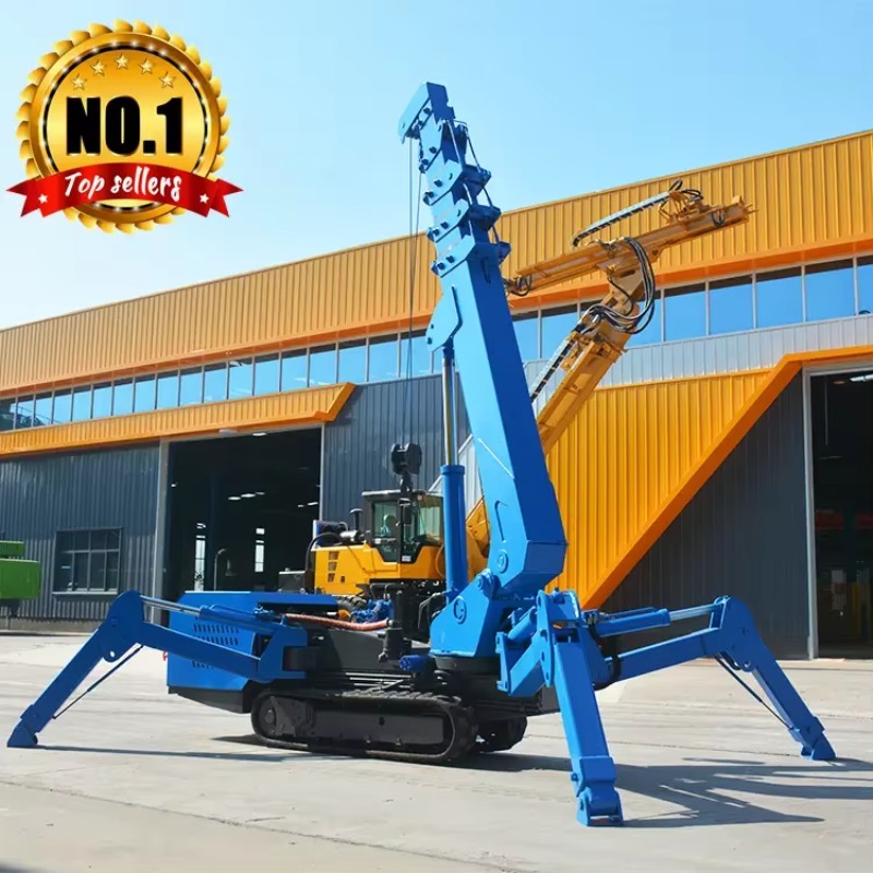 8T Hydraulic Spider Crane Heav - Heavy Equipment Crane review and price