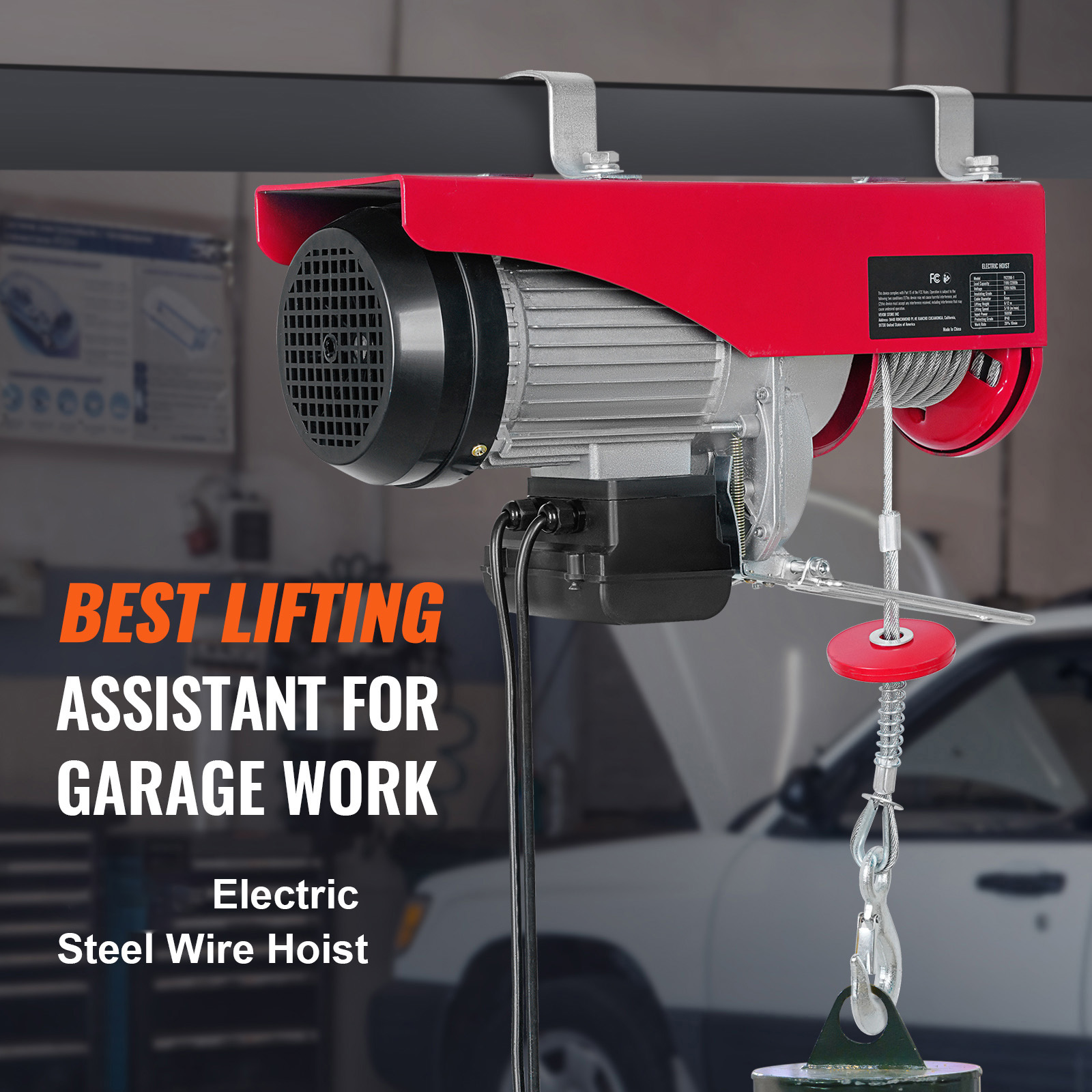 SucceBuy 200-800kg Electric Ho - Heavy Equipment Crane review and price