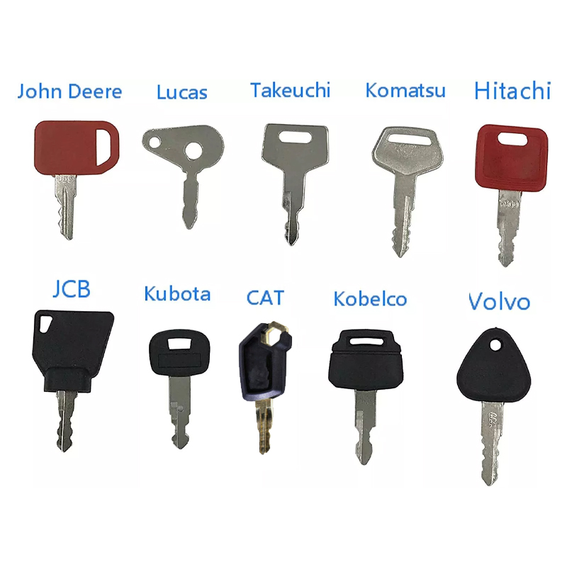 10pcs Master Key Ignition Set  - Heavy Equipment Key Set review and price