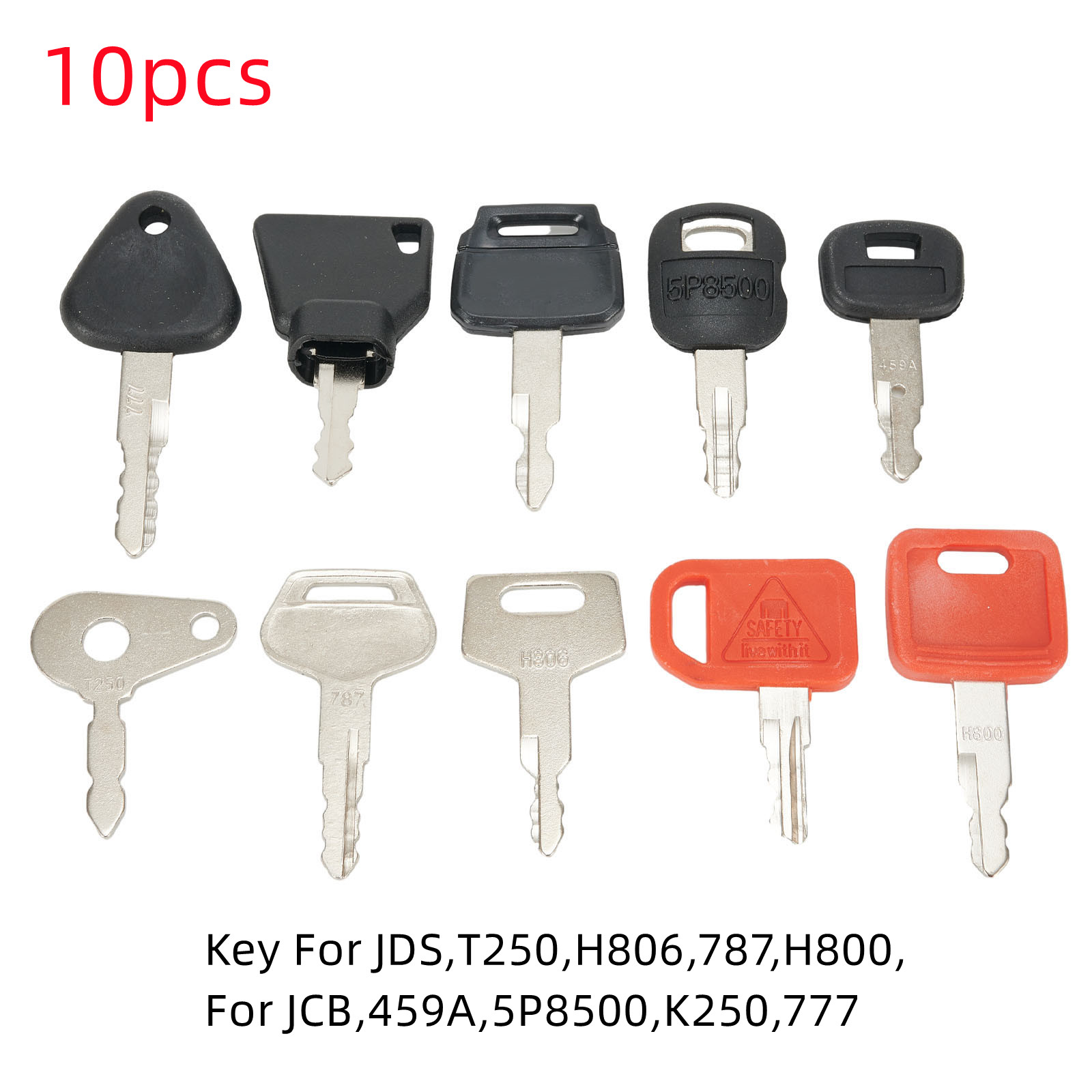 10 KEY SET Master Key Ignition - Heavy Equipment Key Set review and price
