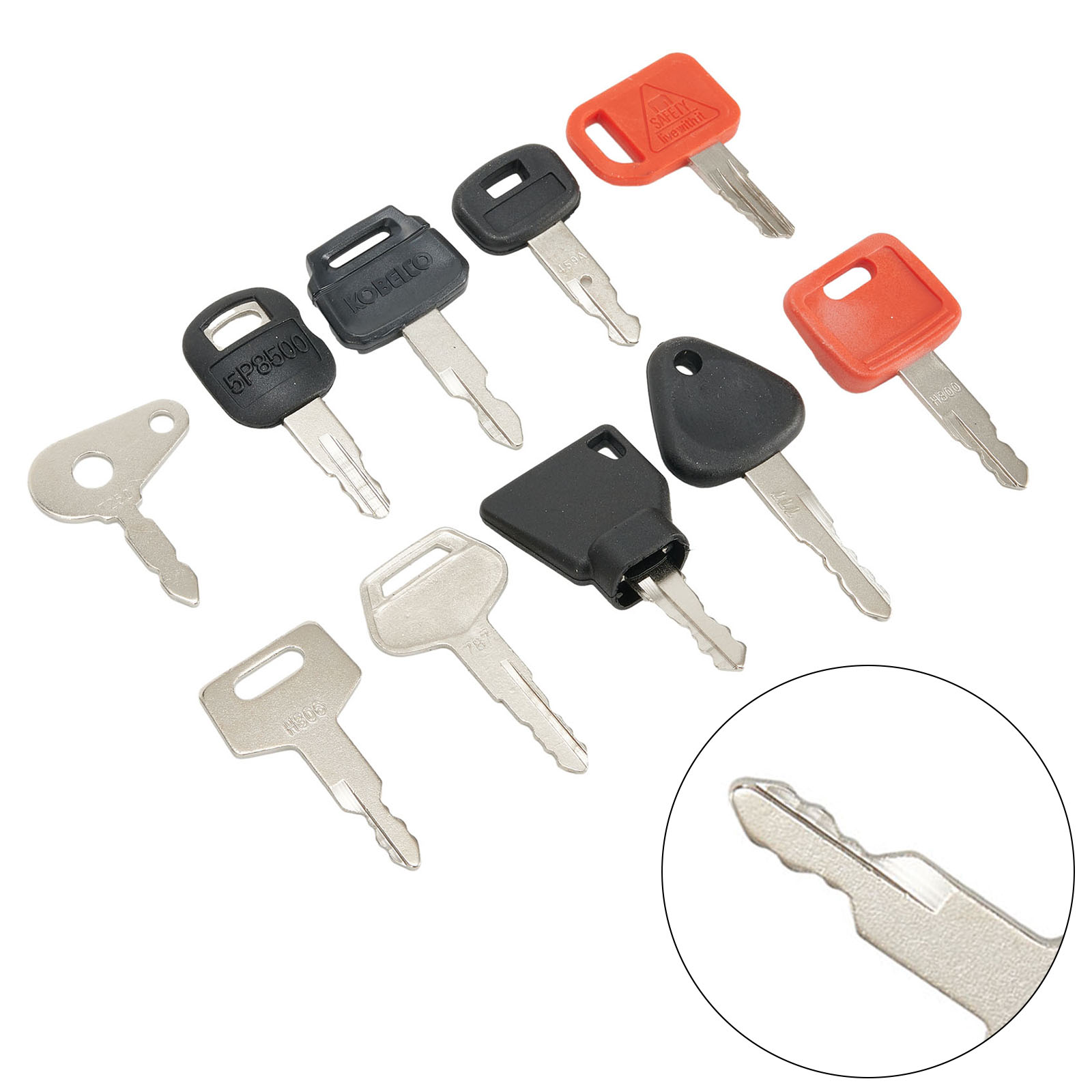 10 KEY SET Master Key Ignition - Heavy Equipment Key Set review and price