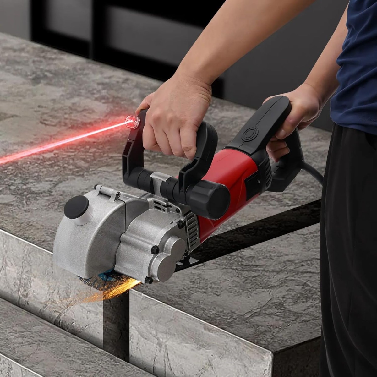 Wall Chaser 125mm 2800W, Chann - Electric Concrete Cutter review and price